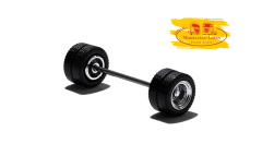 690912 A - Radsatz für Meusburger verchromt 1:87 1 Stück