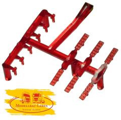 Herpa 0009 - 204810 Rückleuchten für LKW 3 Paar 1:87