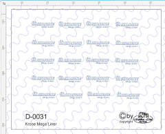D-0031 Krone Mega Liner 20 Stück - 1:87 Decal