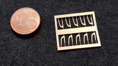 A-045, Ätzteil, Neusilber, Scania R 09 Zierecken Grill