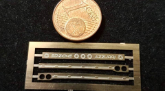 A-113, Ätzteil, Neusilber, Seitenlippen Mercedes Benz, MP4 Edizione Azzurri 1:87