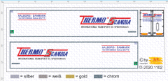 D-2020.1102 - Decalsatz Thermo Scandia Auflieger 1:87