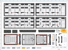 D-2020.1216 Tiertransporter Viehtransport Decal für Hängerzug - 1:87