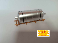 Modellbau Ladegut Kessel Silo auf Transportgestell 105 x 40 x 35 mm