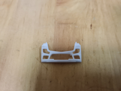 Herpa 0062 - 2301385X Mercedes Benz Actros Stoßstange weiß