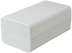 Kunststoffgehäuse (für Schaltpulte etc.) 12,4x7x5,2cm