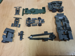 Roco 1450 Bastel Fahrgestell-Set Militärfahrzeuge