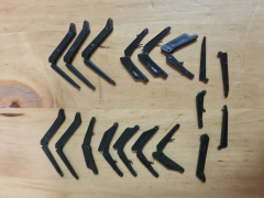 Roco 1456 Militär Geschütz Stützen-Set