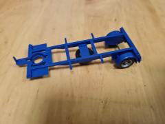 AWM 1274 Fahrgestell Wechselbrücken-Einheit blau