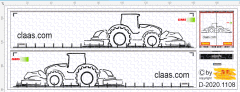 D-2020.1108 - Decalsatz Claas Auflieger Version III - 1:87