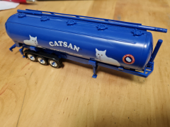 Herpa Siloauflieger 3 achs &quote;Catsan&quote;