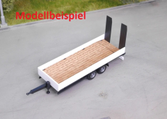 EM602 Holz Auflage für Herpa Tandem Anhänger dunkel