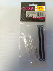 GM Racing Ersatzteil 90140.23 Lenkgestänge 105 mm 2 Stück