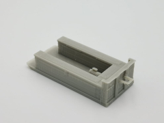 PMM 023 - 3D PLA Druck Abrollbehälter mit Serviceaufbau klein - 1 Stück 1:87