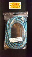 HS 123997 Harder & Steenbeck Gewebeschlauch komplett, 3m - 4x6mm - G 1/4&quote; IG - G 1/8&quote; IG