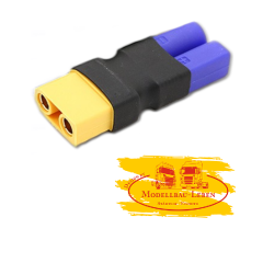 Adapter XT90 Female auf EC5 Male Stecker Buchse Adapterkabel Lipo Akku 90A RC 1 Stück