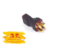 Absima 3040024 - Adapter T-Plug Buchse auf 2 reihen T-Plug Stecker