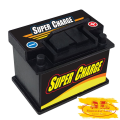 Absima 2320034 - Autobatterie Attrappe 20x30mm 1 Stück