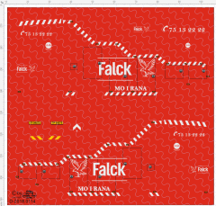 D-2018.0114 - Decalsatz Wrecker Empl Bergefahrzeug Beschriftung Falck Moirana -1:87