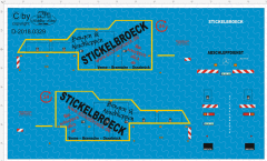 D-2018.0329 - Decalsatz Wrecker Empl Bergefahrzeug Beschriftung Stickelbroeck -1:87