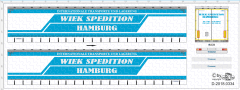 D-2018.0334 Decalsatz Wiek Hamburg Planen Aufieger - 1 Stk - 1:87
