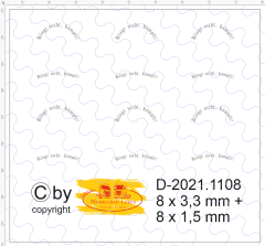 D-2021.1108 Klag nicht Kämpf in 2 Design 12 Stück - 1:87