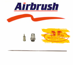 HS 123705 Harder & Steenbeck Düsensatz 0.2 mm mit Dichtung für Evolution schwarz