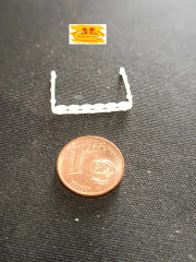 DD-212 - 3 D Druck Zubehör Scania S Lampenbügel 6er oval Tief Dach Posi - 1 Stk - 1:87