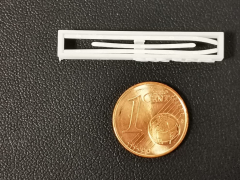 DD-411 - 3 D Druck Zubehör DAF SCC Sidebar Backlights für Windleitblech in 1:87 - 1 Set