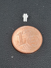 DD-427 - 3 D Druck Zubehör Sidebar 4,5 mm gerade rund - 1 Paar - 1:87