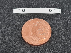 DD-448 - 3 D Druck Zubehör Mercedes Benz Scheibenwischerschutz mit Stern in 1:87