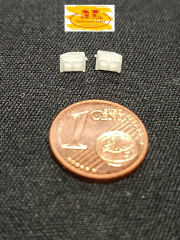 DD-513 - 3 D Druck Zubehör Aufieger Anfahrschutz Rollen 1 Paar in 1:87