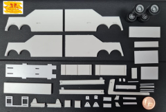 F-715.1 Fräsbausatz 3 achs Wrecker 715.1 + Decalsatz D-2021.0411 Roys Auto´s in 1:87