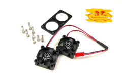 Absima 2310035 - Hochgeschwindigkeitslüfter mit Halteplatte, 15000 rpm, 30mm