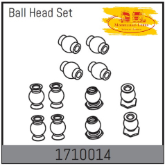 Absima 1710014 Kugelkopf Set 1:7 Mamba - 12 Stück