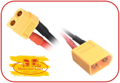 Absima 3040052 - Ladekabel XT60 auf XT60 15cm