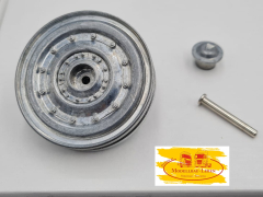 Torro / Heng Long Ersatzteil SP230501 Laufrolle Metall Version 1 - Dm 48 mm 1 Stück