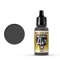 VA 71.042 Vallejo Model Air: 042 Dark Brown RLM61, 17 ml