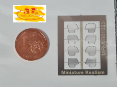 msM87 01029.01.01.00.10 Steinschlagschutz Scheinwerfer Actros 2 1:87