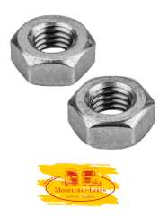 Sechskantmuttern M 2.0 Sechskantmutter Edelstahl A2 DIN 934 - 10 Stück