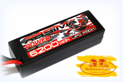 Absima 4140031 Power Tank Lipo 11.1V-60C 6200 mAh Hardcase - XT90-Plug
