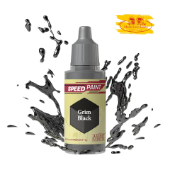 WP2001 The Army Painter Speedpaint 2.0: Grim Black, 18 ml