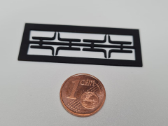 Z-0238 Lasercut Windabweiser Seitenfester LKW 4 Paar 1:87