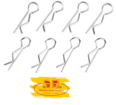 Absima AB30-WJ14 - Body Pins, Karosseriespinte, 8 Stück