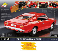 Cobi 24345 Youngtimer Collection Opel Rekord C Coupe Bausatz 2195 Teile