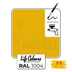 Elita LC001004-GL-015 Life Colours RAL 1004 Goldgelb glänzend 15 ml