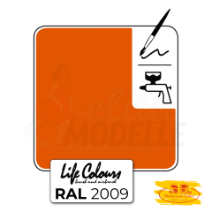 Elita LC072009-GL-015 Life Colours Verkehrsorange, RAL 2009 glänzend 15 ml