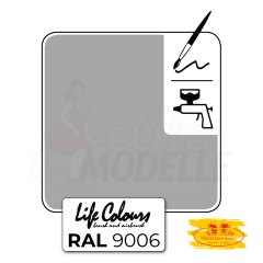 Elita LC009006-GL-015 Life Colours RAL 9006 Weißaluminium glänzend 15 ml