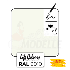 Elita LC009010-GL-015 Life Colours RAL 9010 Reinweiß glänzend 15 ml