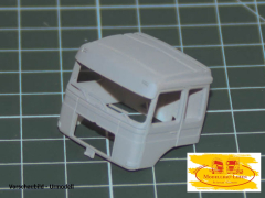 msM87 MR-KA01036 3D Resindruck Zubehör Umbaukabine MAN F8 mit Tropendach - 1:87